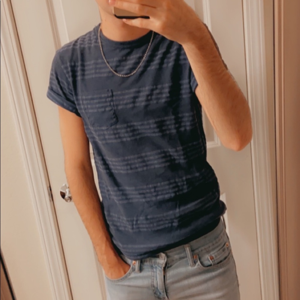 H&M L.O.G.G. Indigo T-Shirt